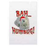 BAH HUMBUG PERSONALIZED STATIONERY