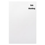 Bah Humbug Stationery Design