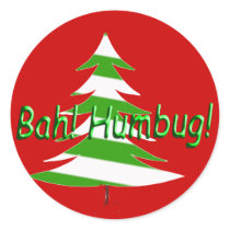 Bah! Humbug! stickers