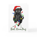 Bah HumPug Black Pug cards