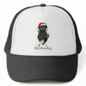 Bah HumPug Black Pug hats