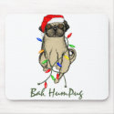 Bah HumPug mousepads by adore_a_pug Bah HumPug mousepads