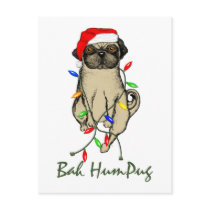 Bah HumPug postcards