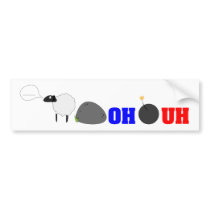 Bah Rock Oh Bomb Uh bumper stickers