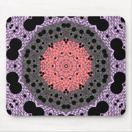 Baha Kaleidoscope Spots Mouse Mats