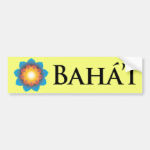 Bahá'í Bumper Sticker