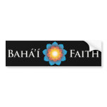 Bahá'í Faith Bumper Sticker