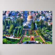Baha'i Garden Print