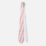 Bahai star red tie
