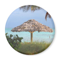 Bahama Beach Paradise Magnets