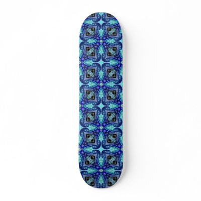 Bahama Blue Skateboard by OzarkNomad