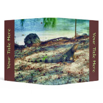 Bahama Iguana Avery Binder