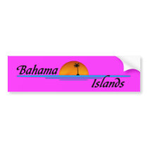 Bahama Islands Bumper Sticker
