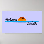 Bahama Islands Poster