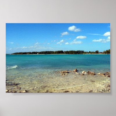 Bahama Mama Beach Vacation Poster by badgerfan