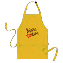 Bahama Mama design with Hibisucus flower Aprons