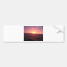 Bahama Sunset Bumper Stickers