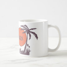 Bahama Worn Retro Coffee Mugs