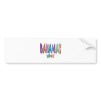 Bahamas 2012 bumper sticker