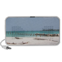 Bahamas Beach Doodle Speaker speakers