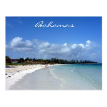 bahamas coast postcard