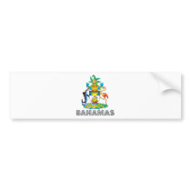 Bahamas Coat of Arms Bumper Sticker