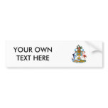 Bahamas Coat of Arms Bumper Sticker