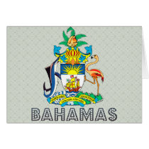 Bahamas Coat of Arms Card