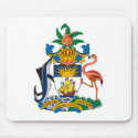 Bahamas Coat of Arms Mousepad