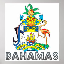 Bahamas Coat of Arms Print