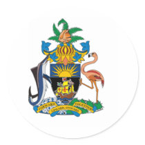 Bahamas coat of arms stickers by sergemayifuila Bahamas coat of arms stickers