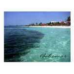 bahamas crystal clear postcard