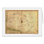 Bahamas & Cuba Map 1650 cards