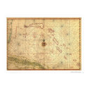 Bahamas & Cuba Map 1650 posters by lc_maps Bahamas & Cuba Map 1650 posters