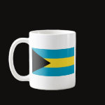 Bahamas Flag Map Classic Mug