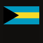 Bahamas Flag Map Spaghetti Top