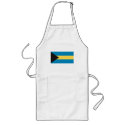 Bahamas Flag Apron