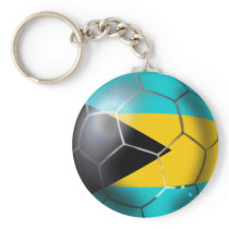 Bahamas flag - Bahaman Caribbean flag Keychains