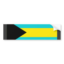 Bahamas Flag Bumper Stickers