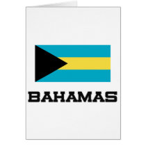 Bahamas Flag Greeting Cards