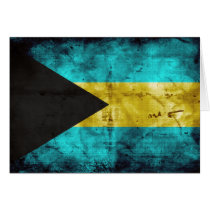 Bahamas Flag Card
