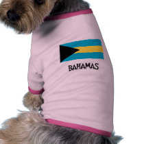 Bahamas Flag pet clothing by flagshirt Bahamas Flag pet clothing