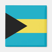 Bahamas Flag Fridge Magnets