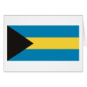 Bahamas Flag Greeting Card