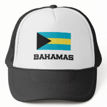 Bahamas Flag Trucker Hat