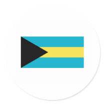 Bahamas FLAG International stickers by flagshirt Bahamas FLAG International stickers