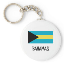 Bahamas Flag Keychain