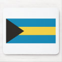 Bahamas Flag Mousepad by FlagTshirts Bahamas Flag Mousepad