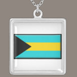 Bahamas Flag Necklace