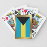 Bahamas Flag Playing Cards playing cards